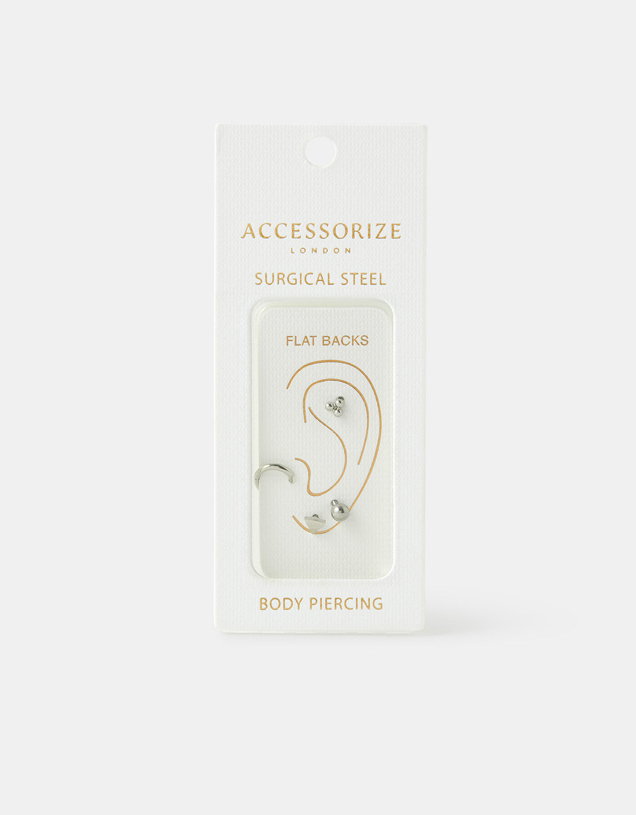 Accessorize flat back earrings discount