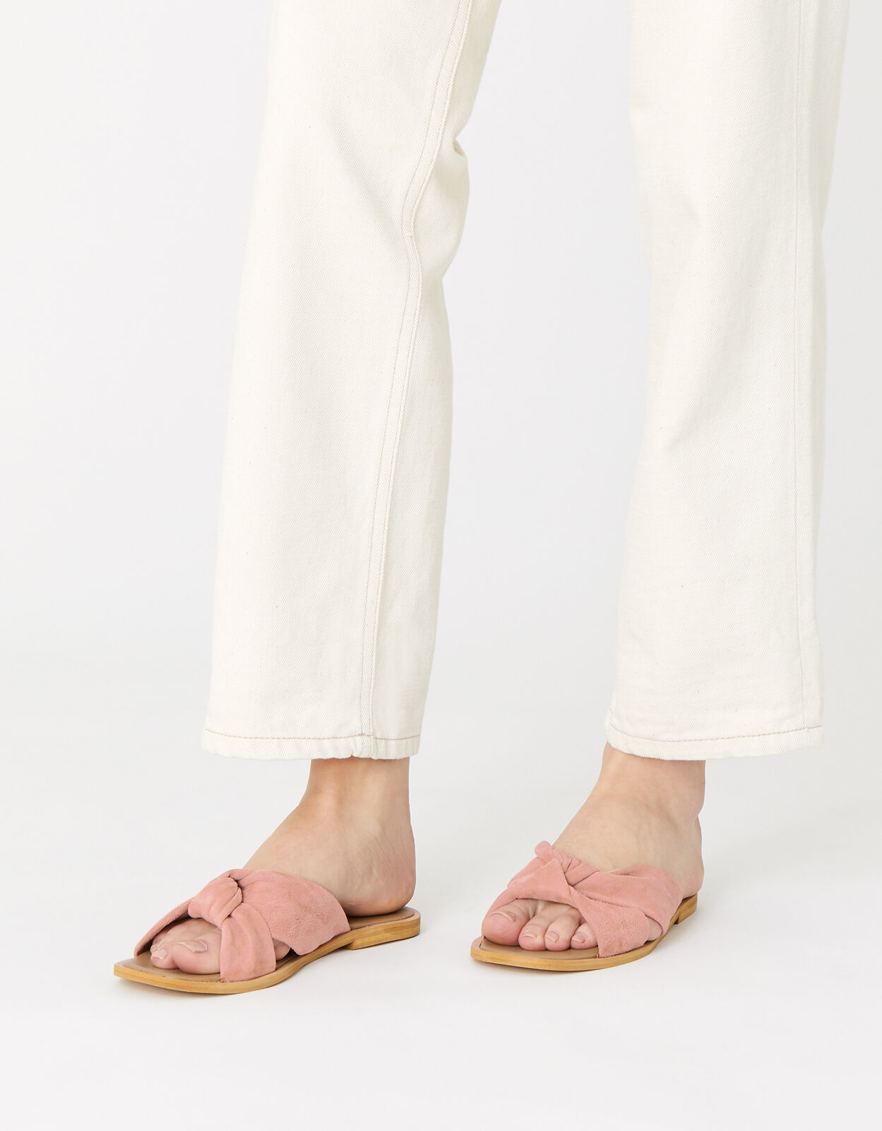 Soludos knotted clearance slide