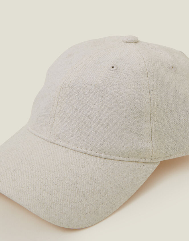 Twill Baseball Cap, Natural (NATURAL), large