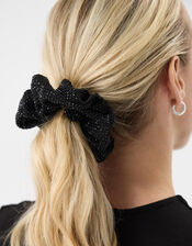 Rhinestone Hair Scrunchie, , large
