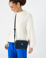 Piper Camera Cross-Body Bag, Blue (NAVY), large