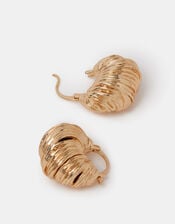 Croissant Hoop Earrings, , large