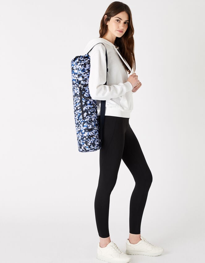 Yoga Mat and Carry Bag, Multi (DARKS-MULTI), large