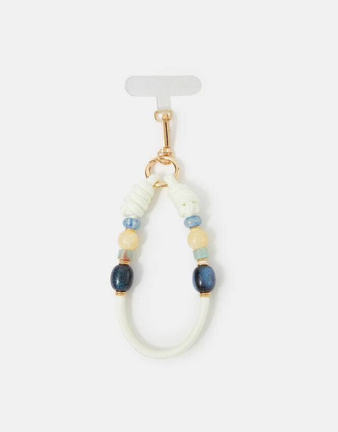 Bead Cord Wrist Phone Strap, , large