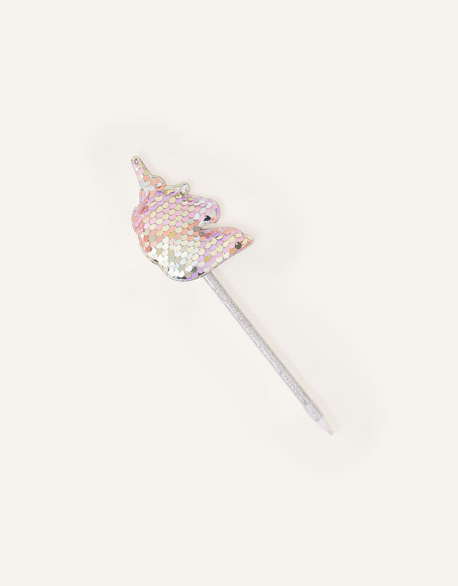 Reversible Sequin Unicorn Pen, , large