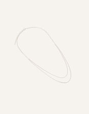 Sterling Silver Layered Necklace , , large
