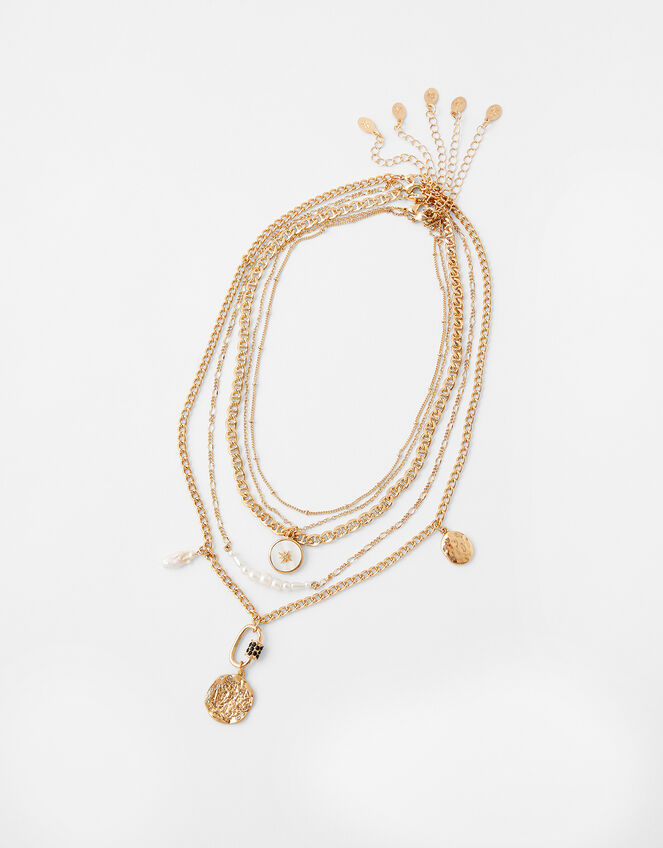 Charmy Layered Necklace, , large