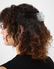 Snowflake Claw Clip, , large