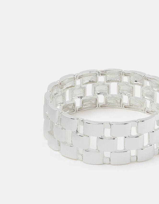 Brick Link Stretch Bracelet, , large