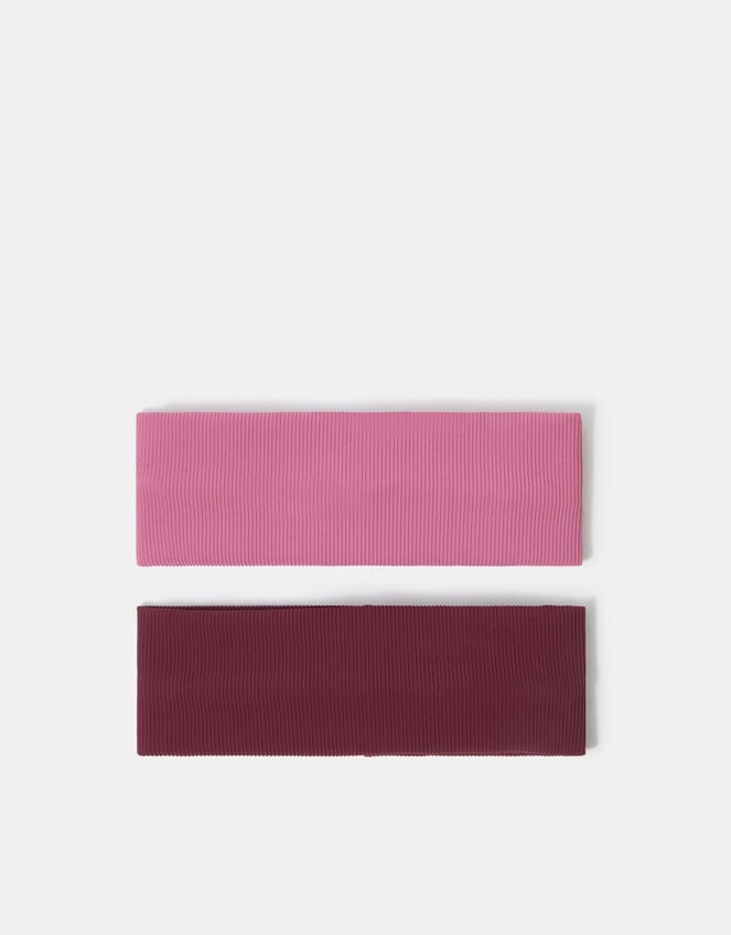 2-Pack Ribbed Bando Handbands, , large