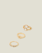 3-Pack Mother of Pearl Rings, Cream (PEARL), large