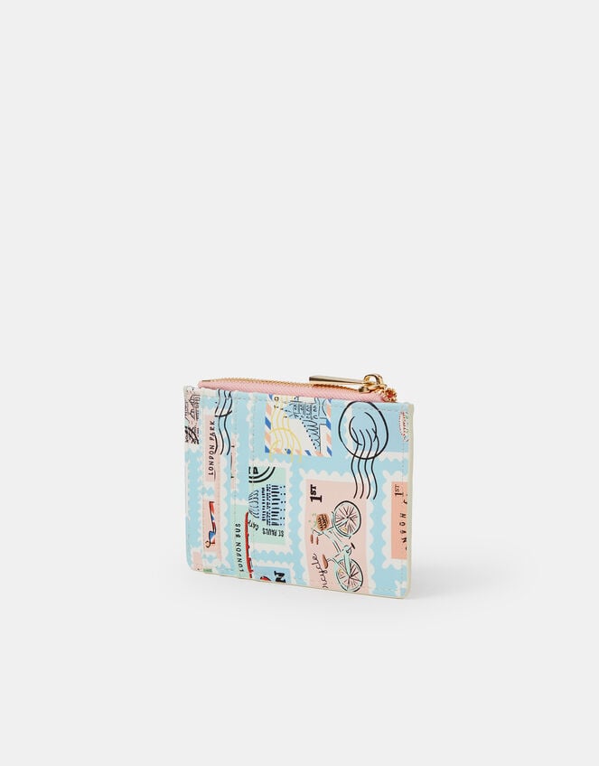 London Stamp Print Card Holder, , large