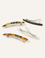 Basic Barette Hair Clip Set, , large