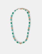 Mixed Stone Beaded Necklace, , large