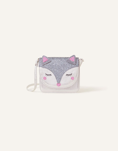 Sparkle Fox Cross-Body Bag, , large
