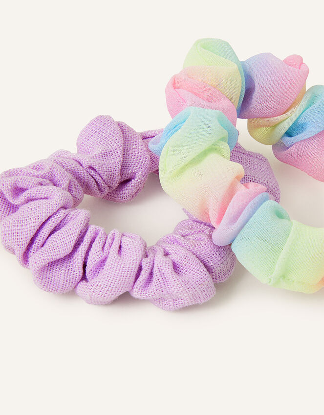 Ombre Scrunchies Set of Two, , large