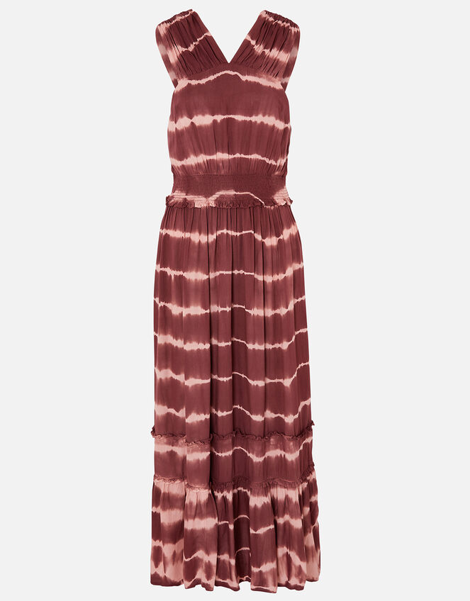 Tie Dye Maxi Dress, Multi (DARKS-MULTI), large