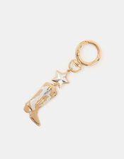Cowboy Boot Bag Charm, , large