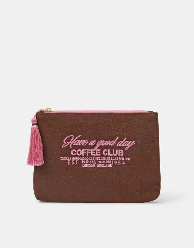 Accessorize x Good Manners Coffee Club Pouch, , large