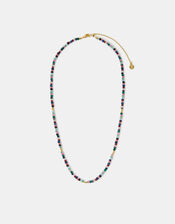 14ct Gold-Plated Beaded Necklace, , large