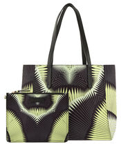 Reversible Aztec Tote Bag, , large
