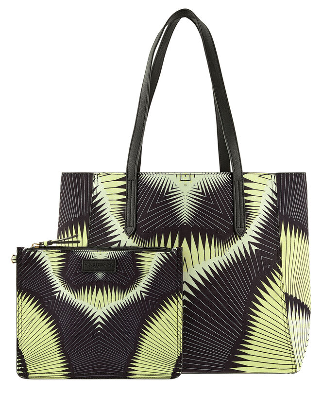Reversible Aztec Tote Bag, , large