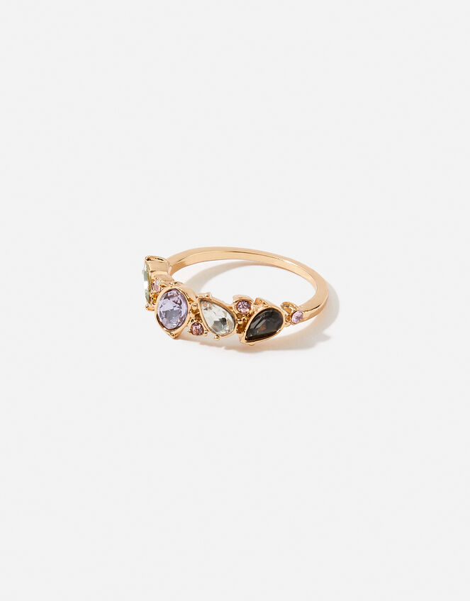 Pastel Pop Eclectic Stones Ring, Multi (PASTEL-MULTI), large