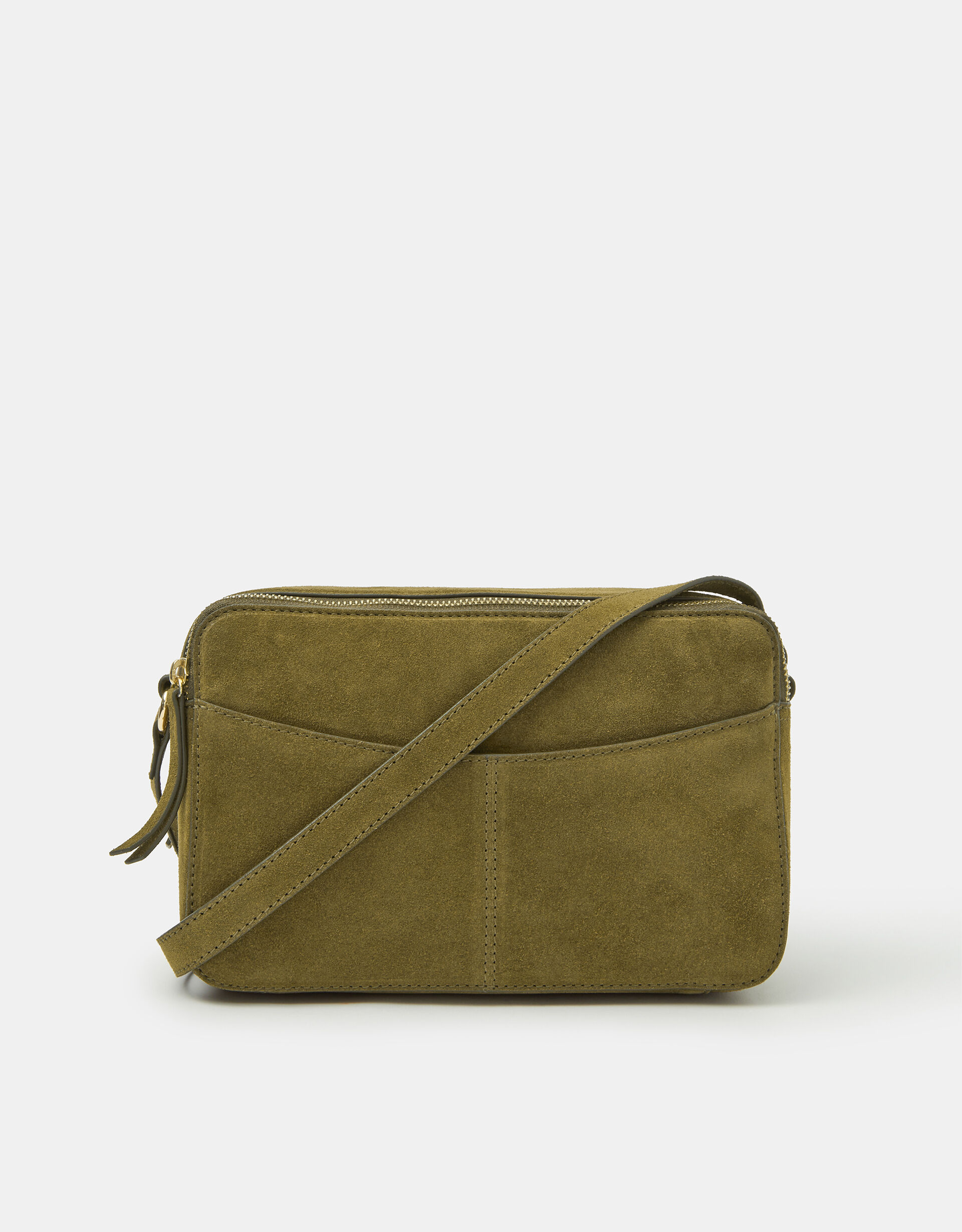 Double Zip Suede Camera Bag | Leather Bags | Accessorize UK Double Zip Suede Camera Bag | Leather Bags | Accessorize UK