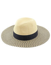 Portofino Fedora Hat, Blue (NAVY), large