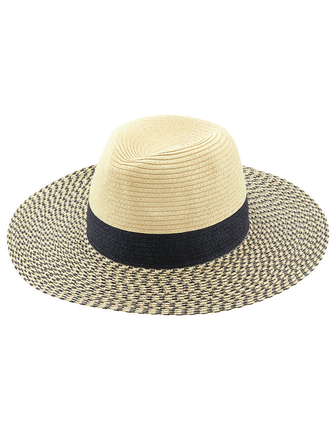 Portofino Fedora Hat, Blue (NAVY), large