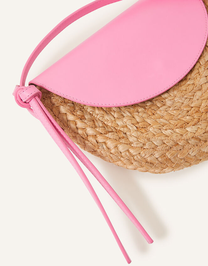 Jute Flap Cross-Body Bag, , large