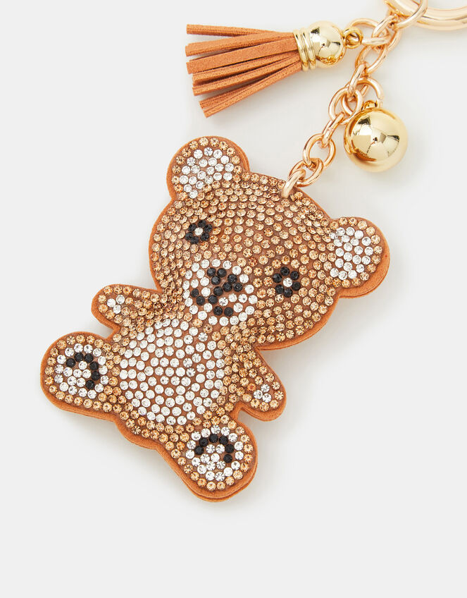 Diamant&eacute; Teddy Bag Charm, , large