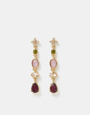 Gemstone Drop Earrings, , large