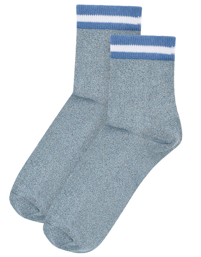 Sparkle Sporty Cropped Socks, , large