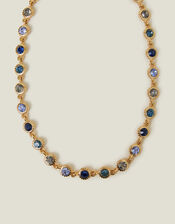 Eclectic Gem Collar Necklace, , large