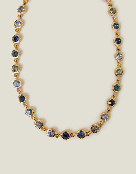 Eclectic Gem Collar Necklace, , large
