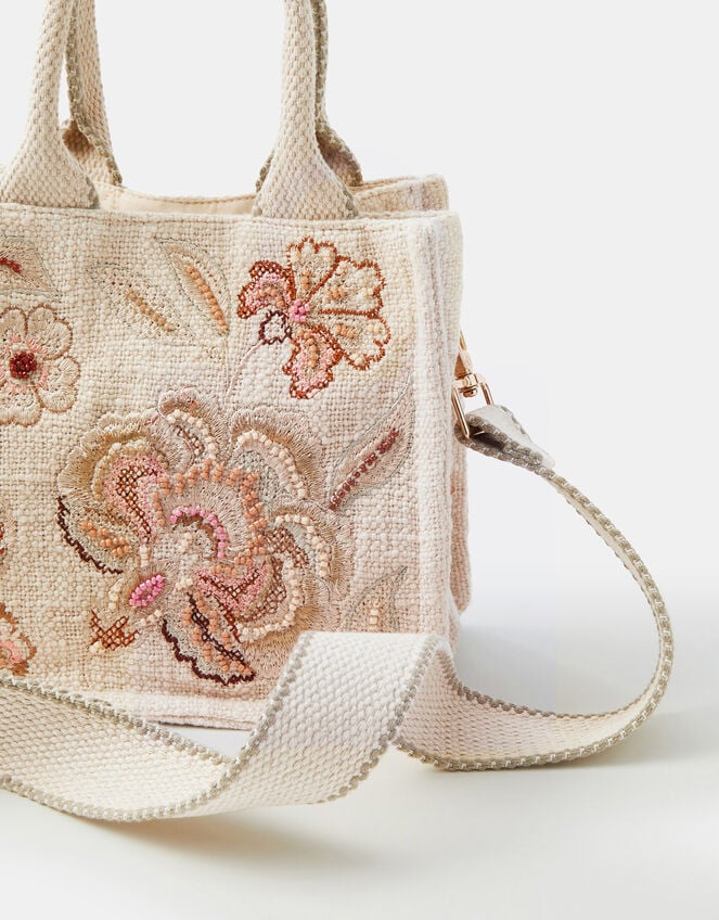 Embroidered Handheld Bag, , large