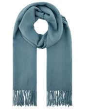 Holly Super-Soft Blanket Scarf, Blue (BLUE), large