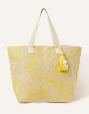 Embroidered Tote Bag, , large