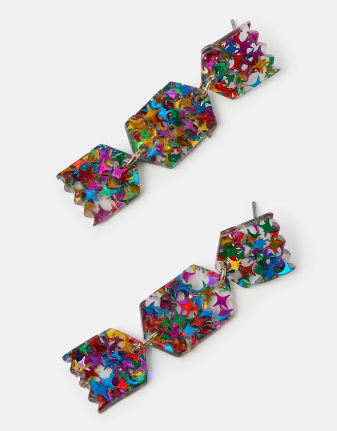 Christmas Cracker Drop Earrings, , large