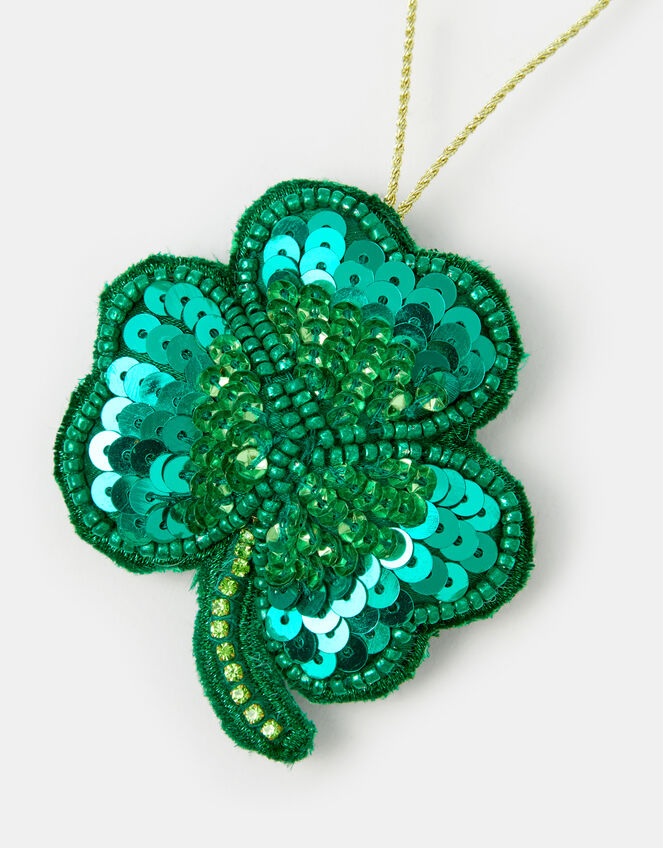 Shamrock Christmas Tree Decoration, , large