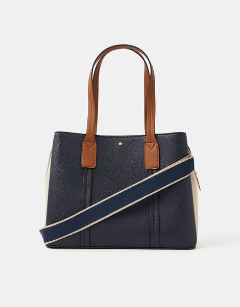 Triple Compartment Shoulder Bag, , large