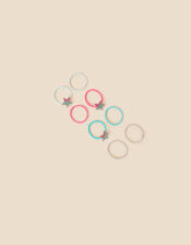 Girls Star Hairbands 8 Pack, , large