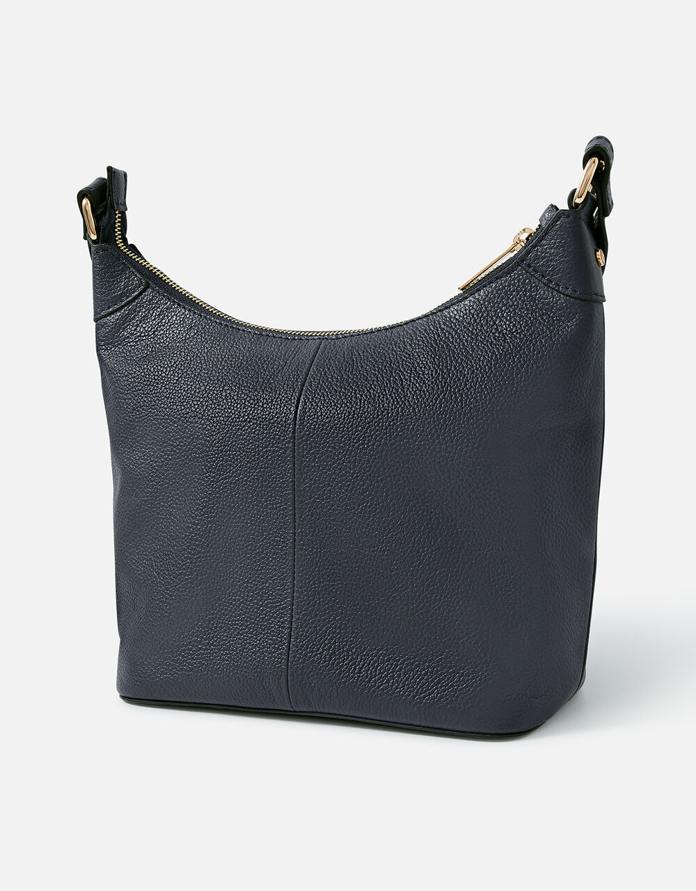 Suzie Leather Scoop Bag Blue Top handle bags Accessorize Global