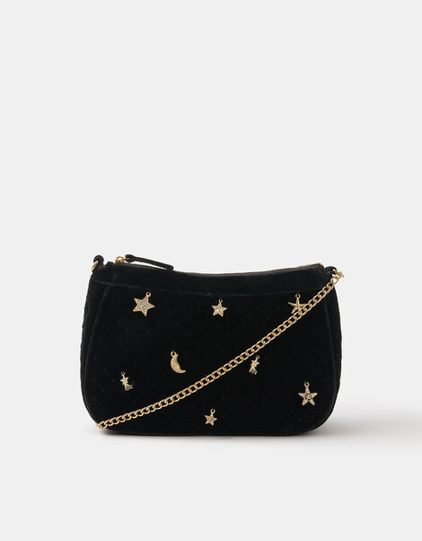 Celestial Charm Velvet Bag, , large