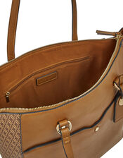 Emily Monogram Tote Bag, , large
