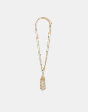 2-Pack Beaded Filigree Pendant Necklaces, , large