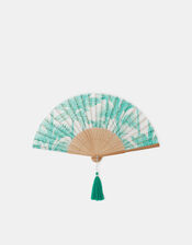 Palm Print Foldable Fan, , large