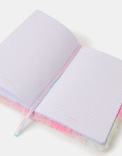 Girls Fluffy Cat Notebook, , large