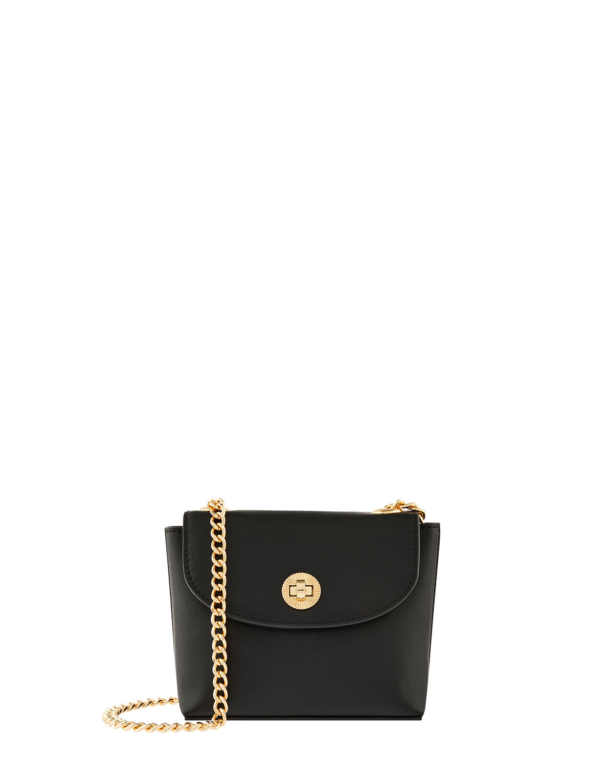 accessorize black cross body bag
